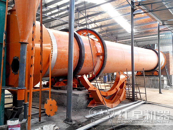 烘干機(jī)安裝、調(diào)試現(xiàn)場(chǎng)