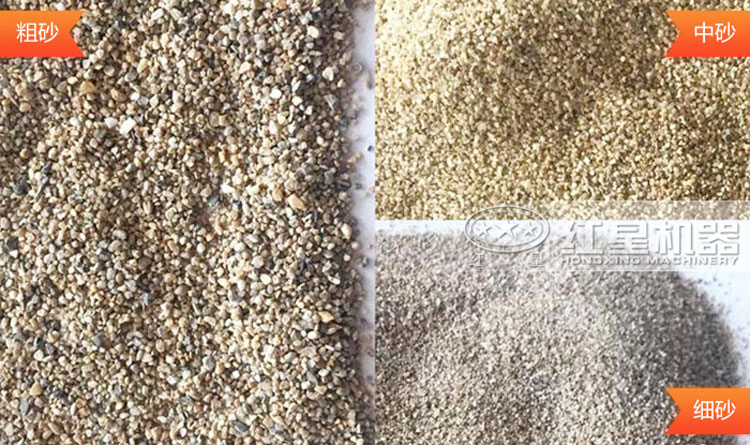 人造砂規(guī)格也有粗、中、細之分