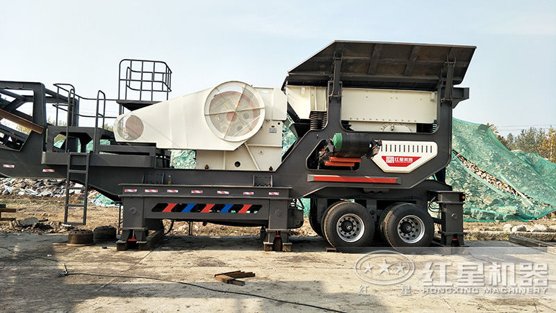 廊坊移動(dòng)制砂廠安裝中，很快就可以開(kāi)業(yè)了